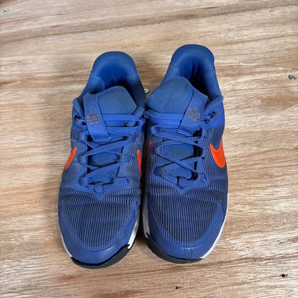 Nike blue tennis shoes, Kids Size US 3Y